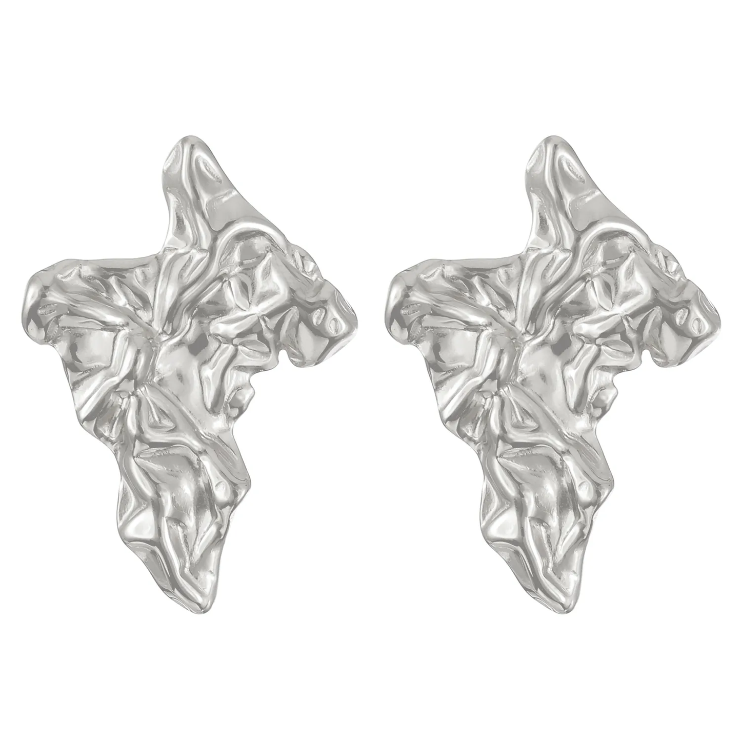 Pendientes Vintage en Acero Titanio